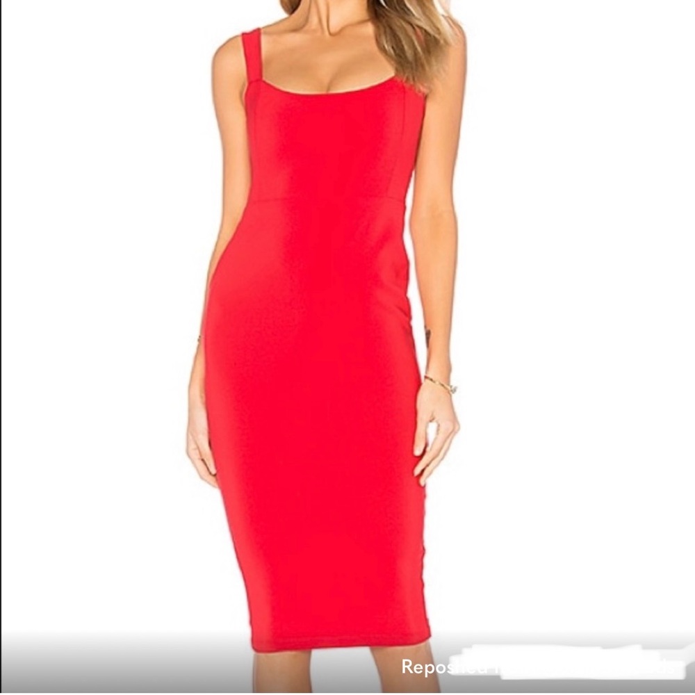 Nookie Red Cocktail Dress